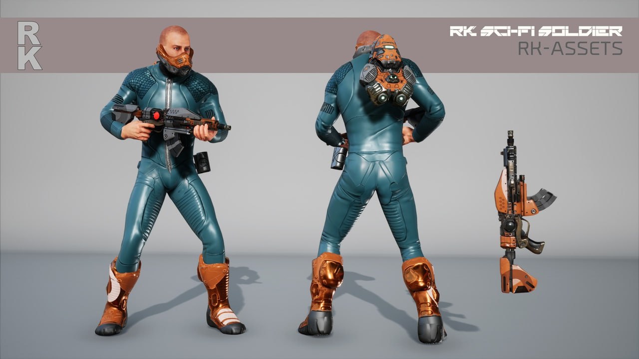 RK Sci-Fi Soldier📱 - изображение 4